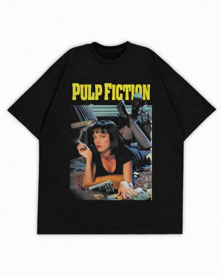 Pulp Fiction Oversize Negra